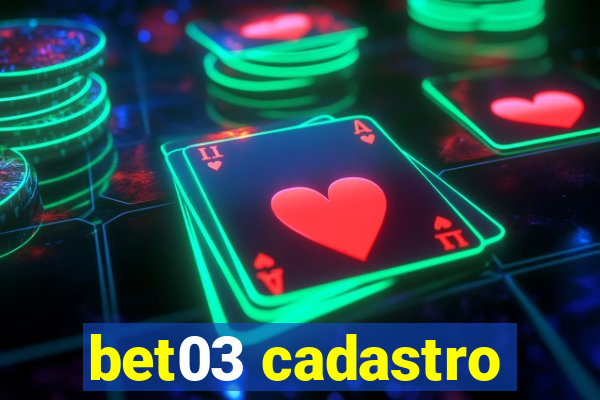 bet03 cadastro